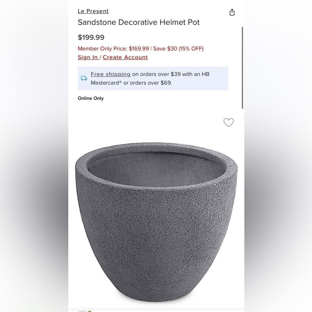 Le Present

Sandstone Decorative Helmet Pot